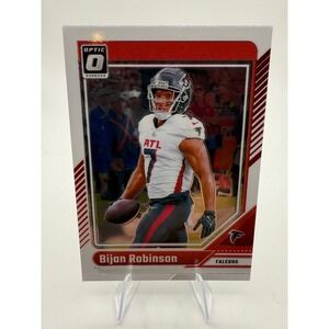 2024 Panini Donruss Optic Bijan Robinson Atlanta Falcons NFL Football Card